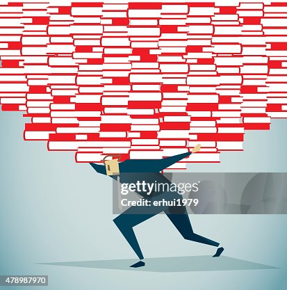 Leaning Rman Graphics Learning High-Res Vector Graphic - Getty Images