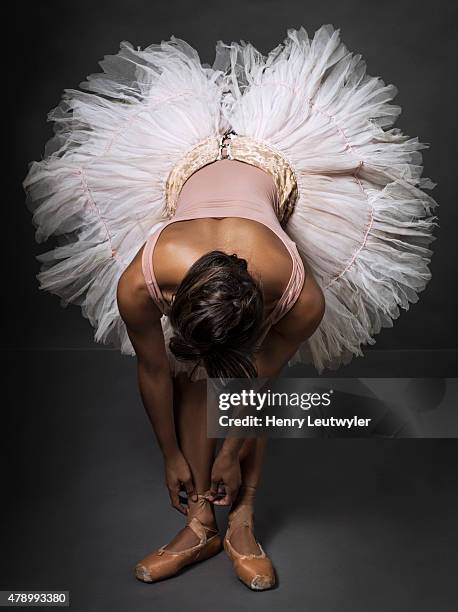 Ballet dancer Misty Copeland is photographed for Self Assignment on April 22 in New York City.