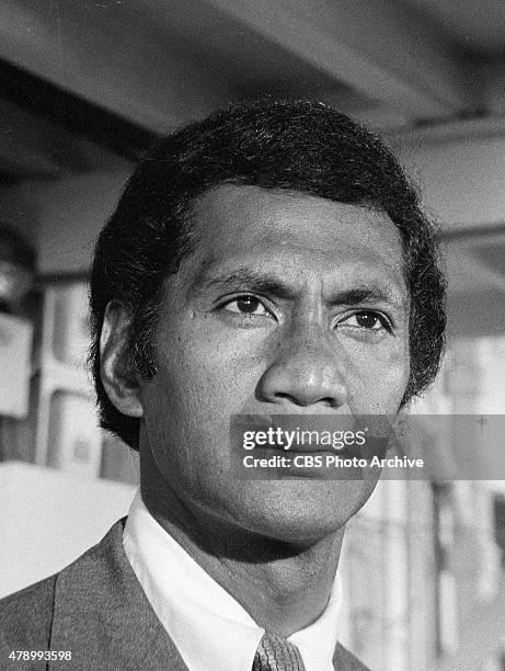 Al Harrington as Ben Kokua on the Hawaii Five-0 episode, 'Death Wish on Tantalus Mountain.' Image dated June 16, 1972.