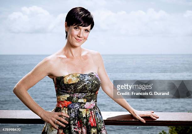 Actress Zoe McLellan poses for a portrait at the 55th Monte Carlo TV Festival at the Fairmont Monte-Carlo on June 16, 2015 in Monte-Carlo, Monaco.