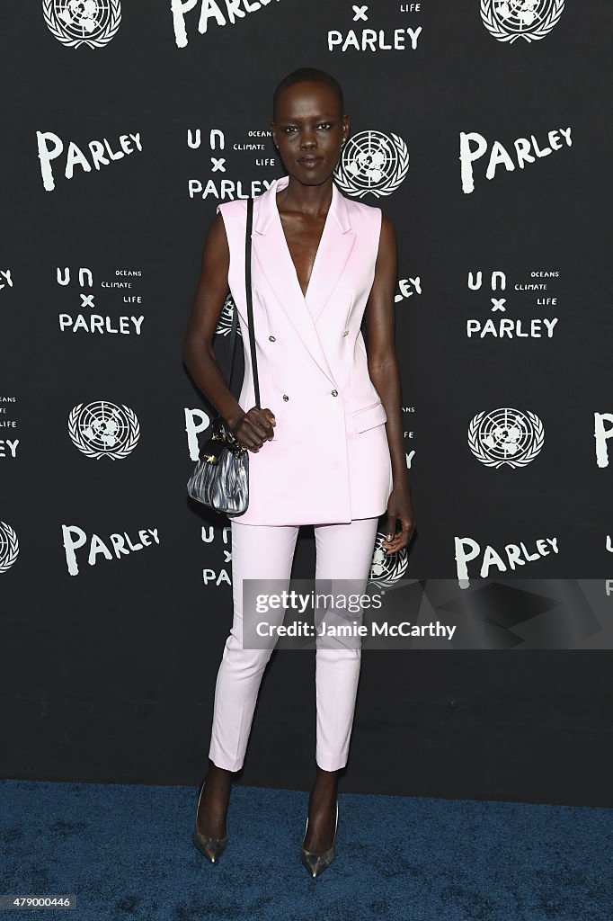 United Nations x Parley For The Oceans Launch Event - Arrivals