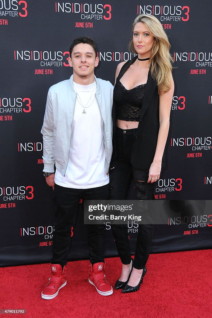 Premiere Of Focus Features' "Insidious: Chapter 3" - Arrivals