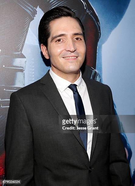 Actor David Dastmalchian attends the world premiere of Marvel's "Ant-Man" at The Dolby Theatre on June 29, 2015 in Los Angeles, California.