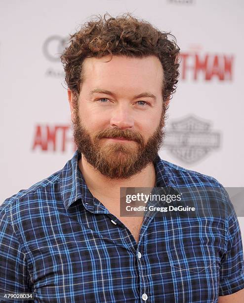 Actor Danny Masterson arrives at the premiere of Marvel Studios "Ant-Man" at Dolby Theatre on June 29, 2015 in Hollywood, California.