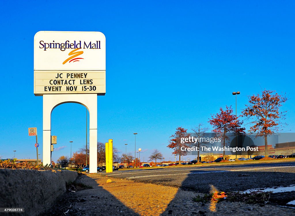 Springfield Mall exteriors, November 2010 in Springfield, VA. News ...