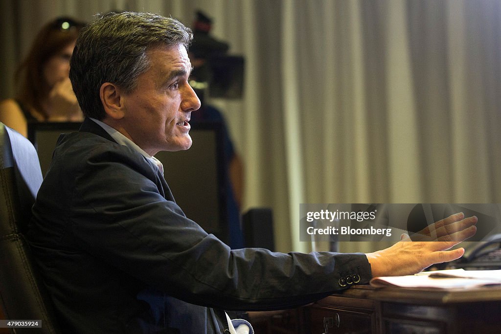 Euclid Tsakalotos Greece's Deputy Foreign Minister Interview