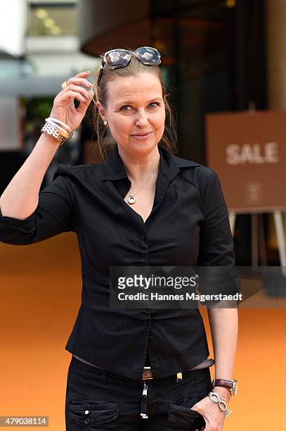 Katharina Boehm attends the ZDF reception during the Munich Film Festival at Hugo's on June 30, 2015 in Munich, Germany.