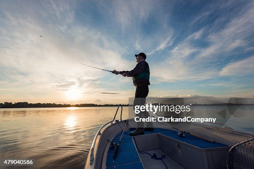 Fisherman Casting Out His Line Fisherman Casting Out His Line