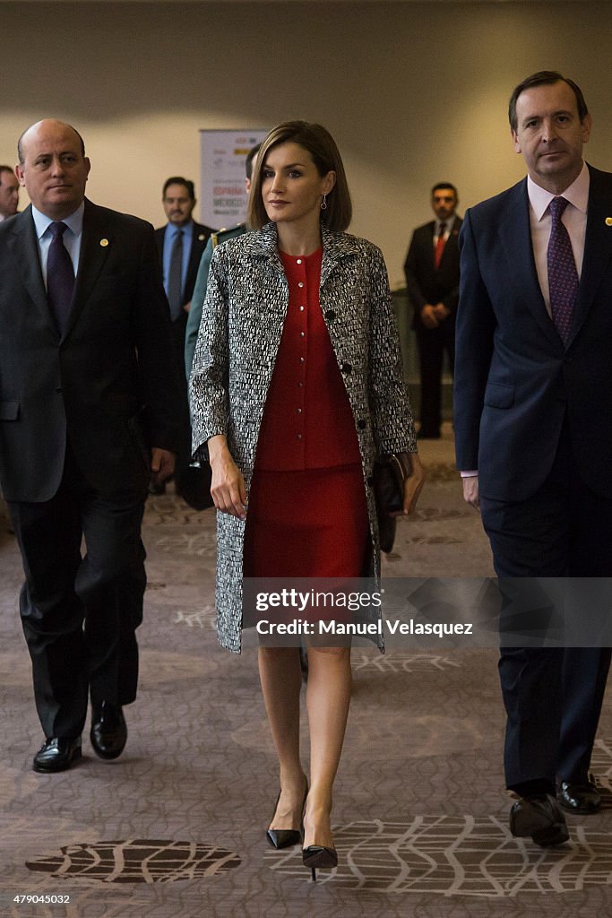King Felipe VI and Queen Letizia of Spain Visit Mexico - Day 2