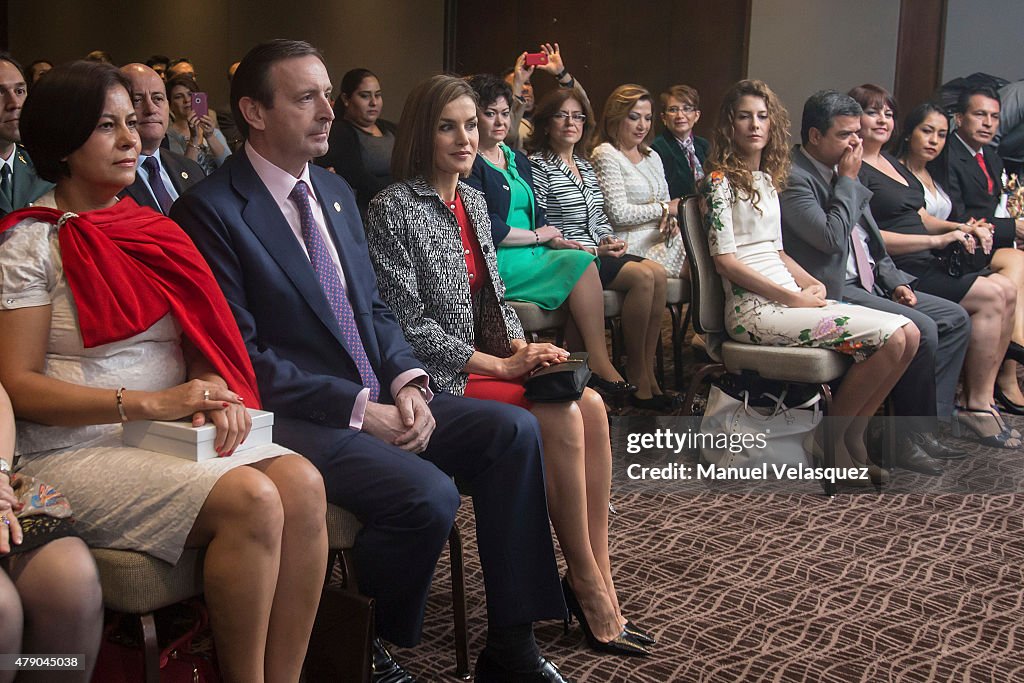 King Felipe VI and Queen Letizia of Spain Visit Mexico - Day 2