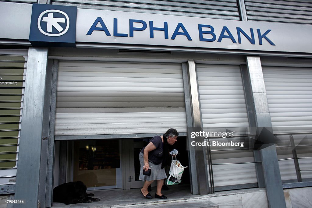 Closed Banks And Reaction As Greece Staggers Into Economic Unknown
