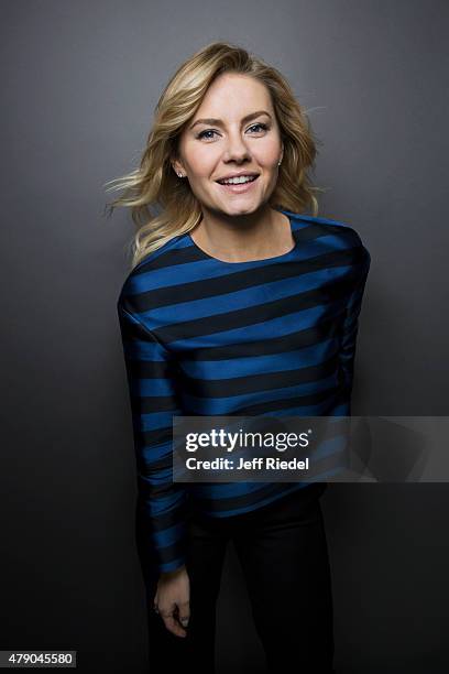 Actress Elisha Cuthbert is photographed for TV Guide Magazine on January 16, 2015 in Pasadena, California. PUBLISHED IMAGE.