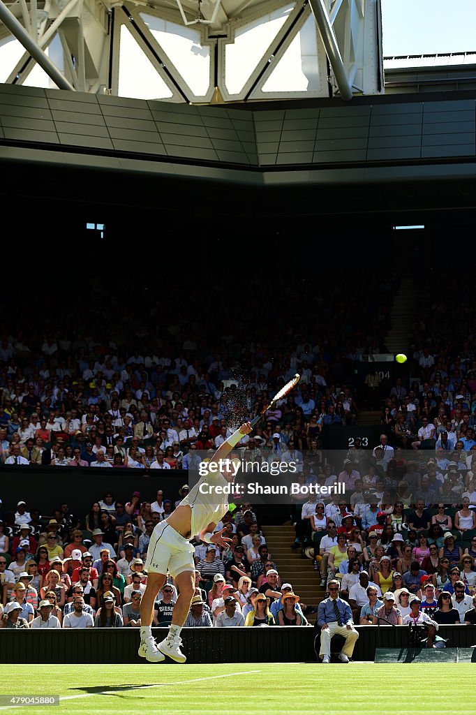 Day Two: The Championships - Wimbledon 2015