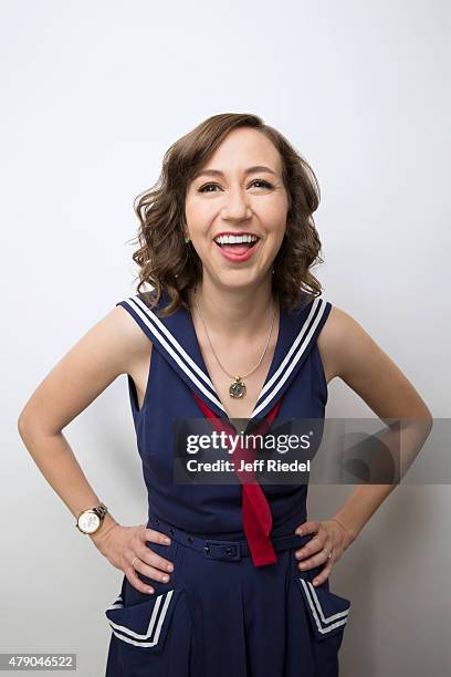 Actress Kristen Schaal is photographed for TV Guide Magazine on January 17, 2015 in Pasadena, California. PUBLISHED IMAGE.