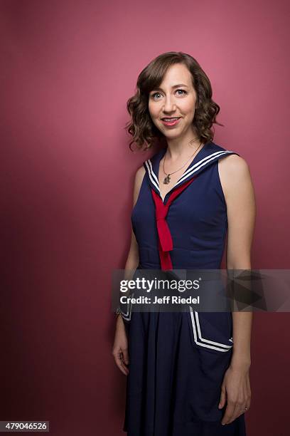 Actress Kristen Schaal is photographed for TV Guide Magazine on January 17, 2015 in Pasadena, California.