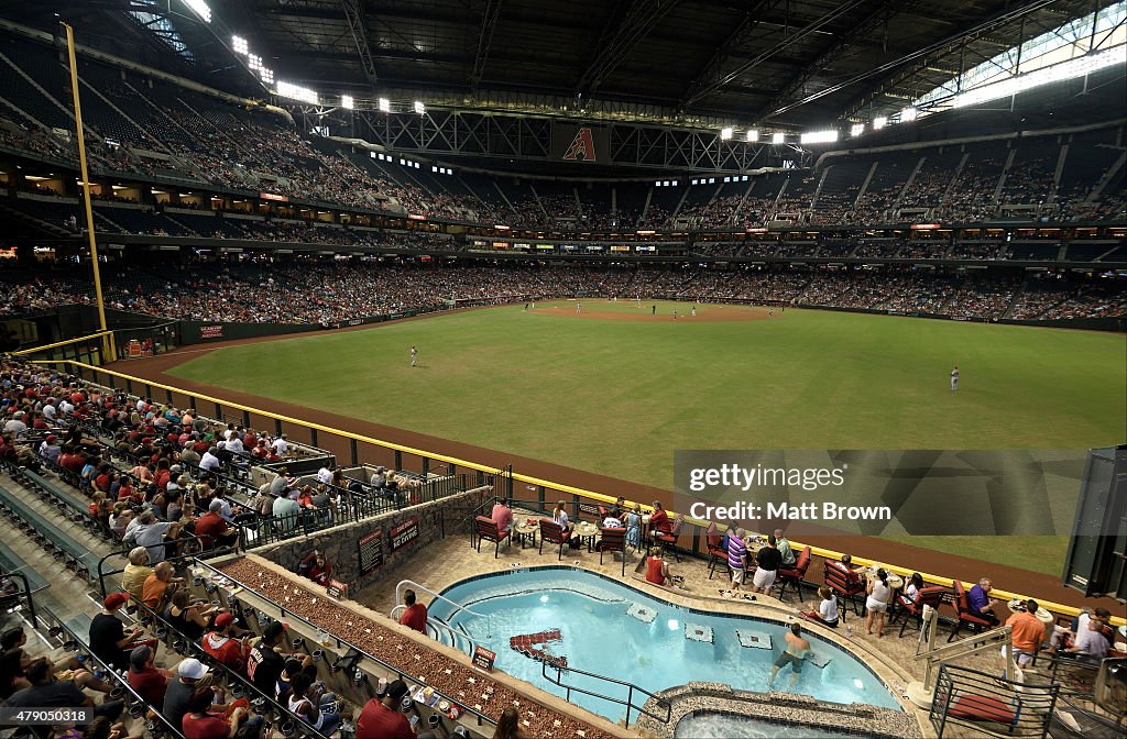 Los Angeles Angels of Anaheim v Arizona Diamondbacks