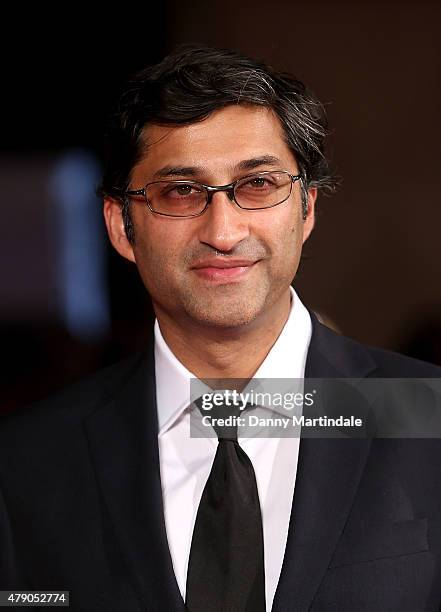 Director Asif Kapadia attends the London Gala premiere of "Amy" on June 30, 2015 in London, England.