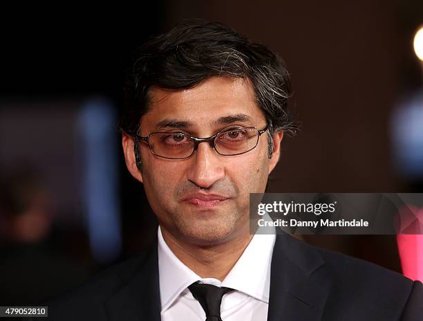 Director Asif Kapadia attends the London Gala premiere of "Amy" on June 30, 2015 in London, England.