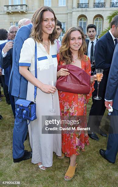 Mary Clare Elliot and Ayesha Shand attend the Quintessentially Foundation and Elephant Family's Royal Rickshaw Auction presented by Selfridges at...