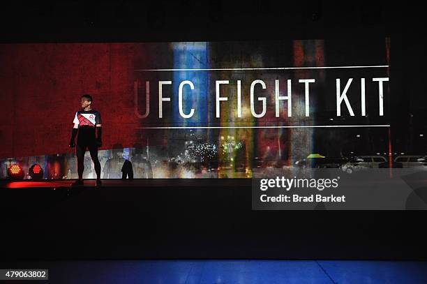 Launch Of The Reebok UFC Fight Kit at Skylight Modern on June 30, 2015 in New York City.