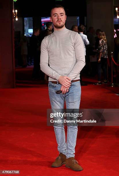 Singer Maverick Sabre attends the London Gala premiere of "Amy" on June 30, 2015 in London, England.