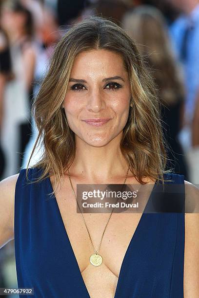 Amanda Byram attends the European Premiere of 'Magic Mike XXL' at Vue West End on June 30, 2015 in London, England.