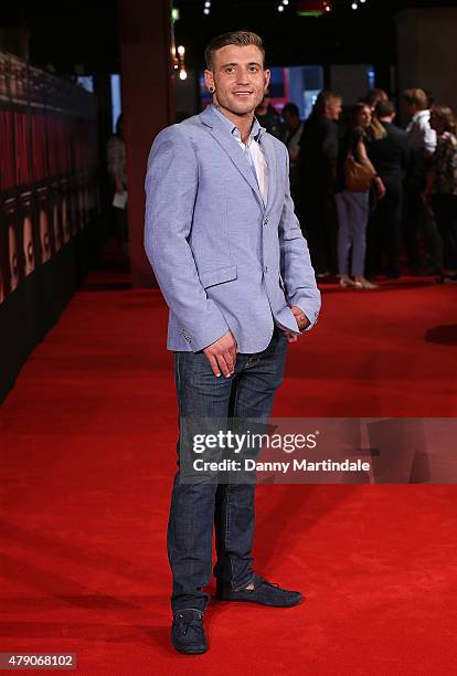 Amy's Hair stylist Alex Foden attends the London Gala premiere of "Amy" on June 30, 2015 in London, England.