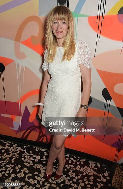 Edith Bowman attends the Future Dreams Midsummer Night Party at SushiSamba on June 30, 2015 in London, England.