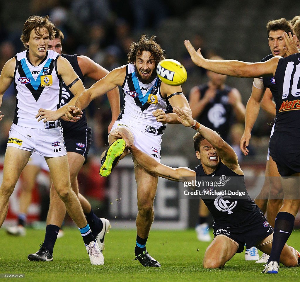 AFL Rd 1 - Carlton v Port Adelaide