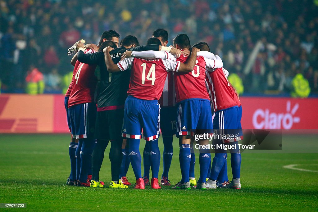 Argentina v Paraguay: Semi Final - 2015 Copa America Chile