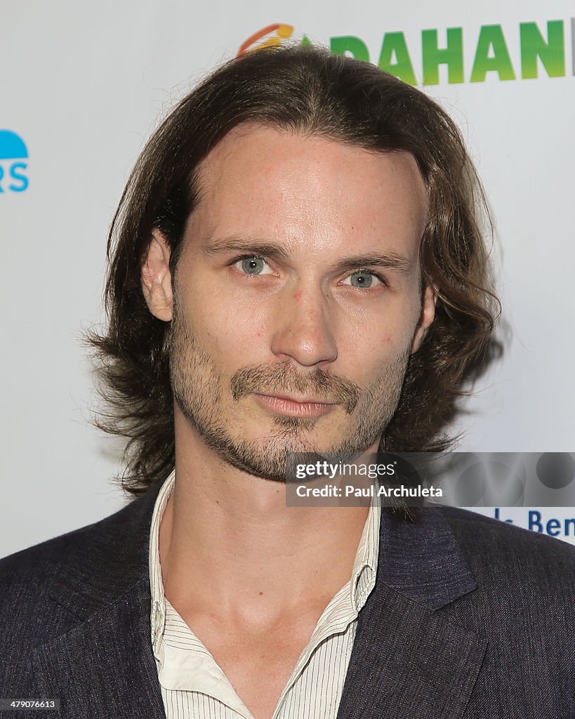 Actor Leo Faulkner attends the Dream Builders project's "A Brighter