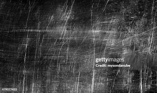 stockillustraties, clipart, cartoons en iconen met dark grunge texture background - metal texture