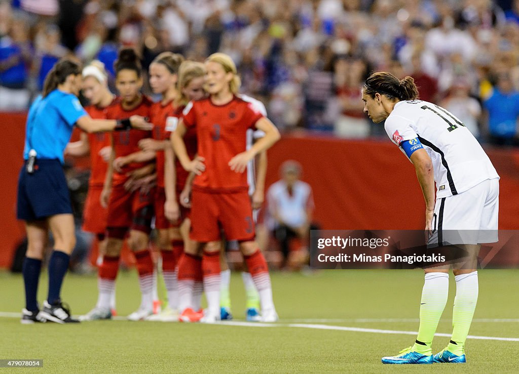 USA v Germany: Semi-Final - FIFA Women's World Cup 2015