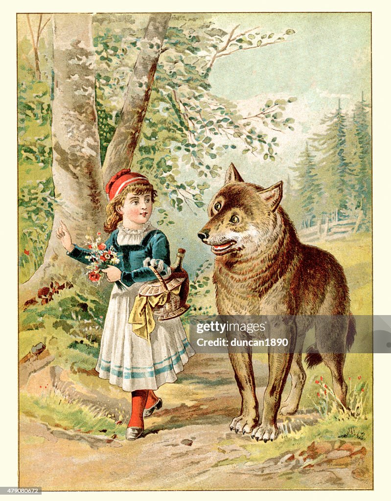 Little Red Riding Hood and the Wolf
