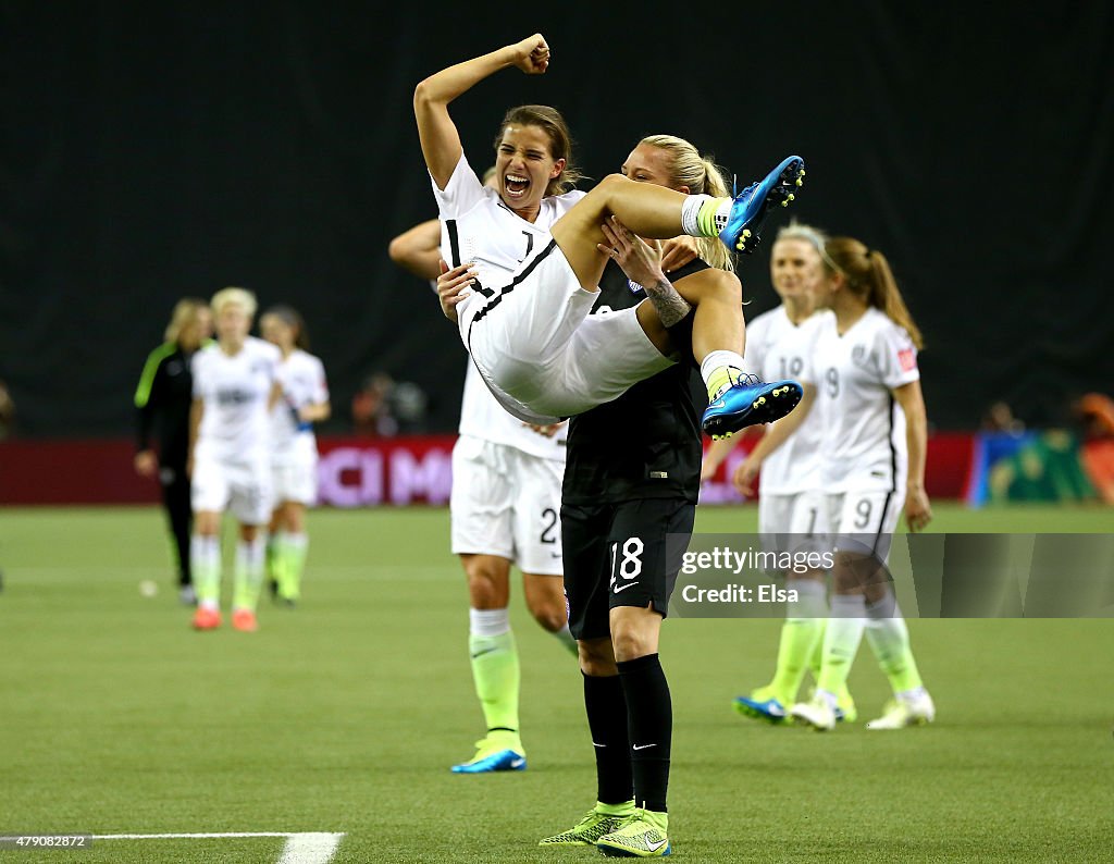 USA v Germany: Semi-Final - FIFA Women's World Cup 2015