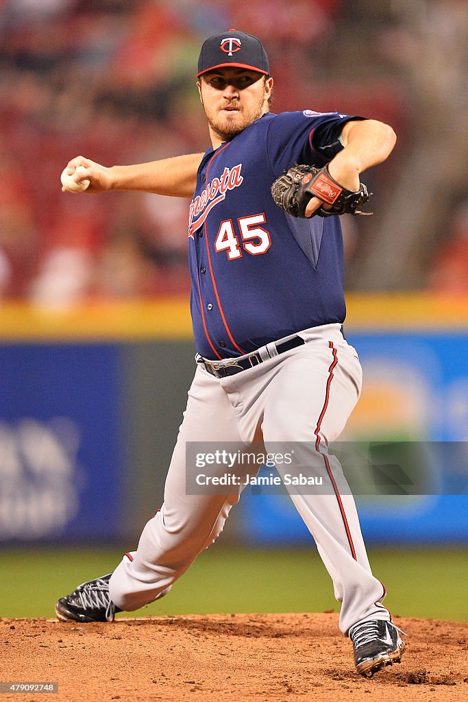 Minnesota Twins v Cincinnati Reds