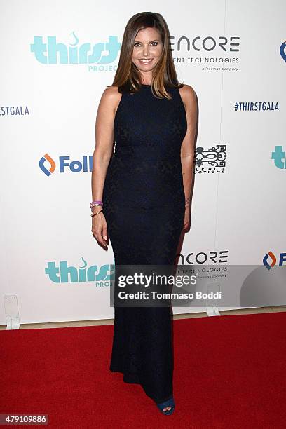 Actress Charisma Carpenter attends the 6th Annual Thirst Gala held at The Beverly Hilton Hotel on June 30, 2015 in Beverly Hills, California.