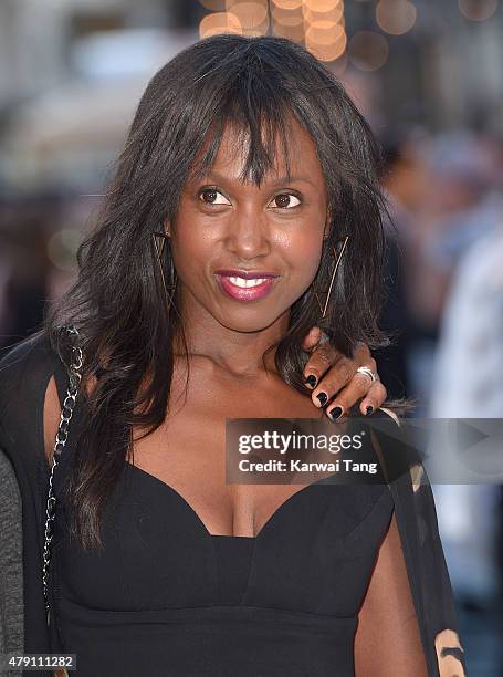 Michelle Gayle attends the European Premiere of "Magic Mike XXL" at Vue West End on June 30, 2015 in London, England.