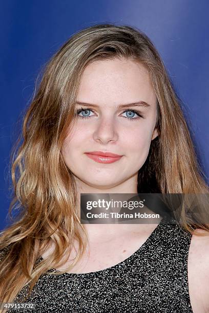 Brighid Fleming attends 'Matilda The Musical' opening night at Ahmanson Theatre on June 7, 2015 in Los Angeles, California.