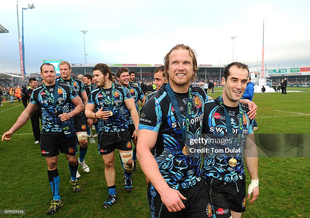 Exeter Chiefs v Northampton Saints - LV= Cup Final