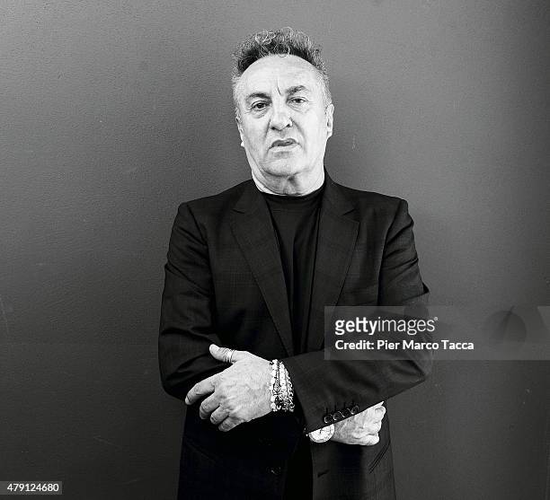 Saverio Moschillo attends a press conference for 'Roots of Irpinia' at Expo 2015 July 1, 2015 in Milan, Italy.