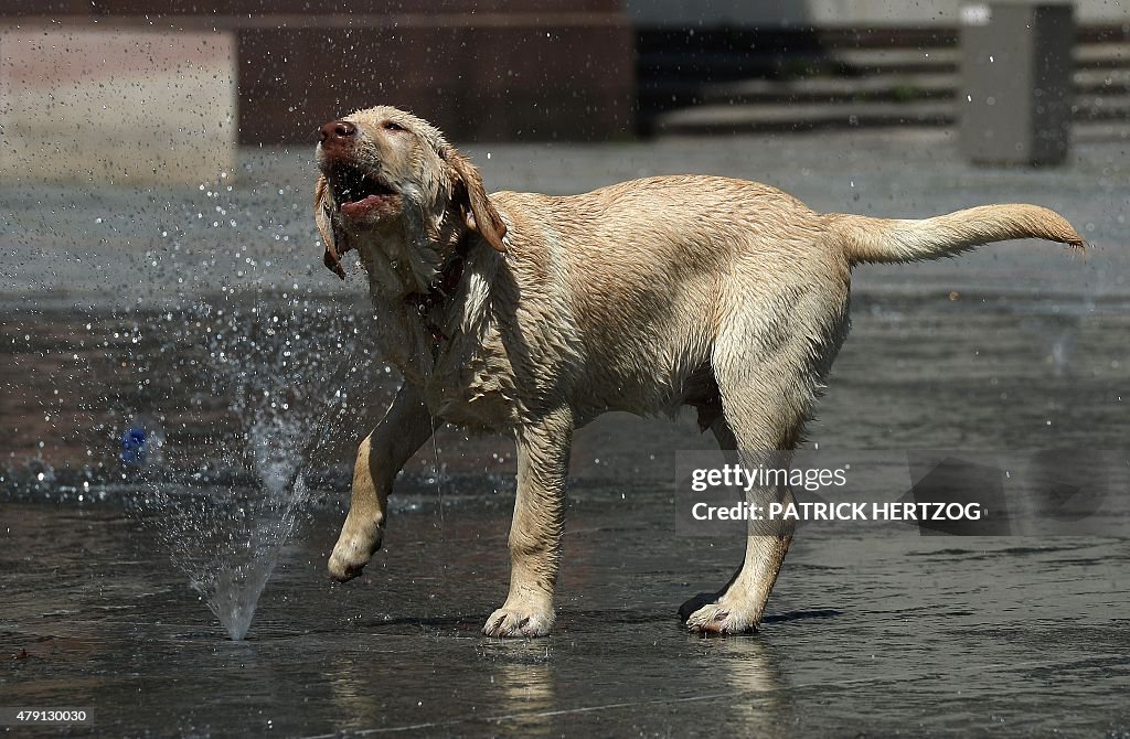 FRANCE-WEATHER-CLIMATE-HEATWAVE