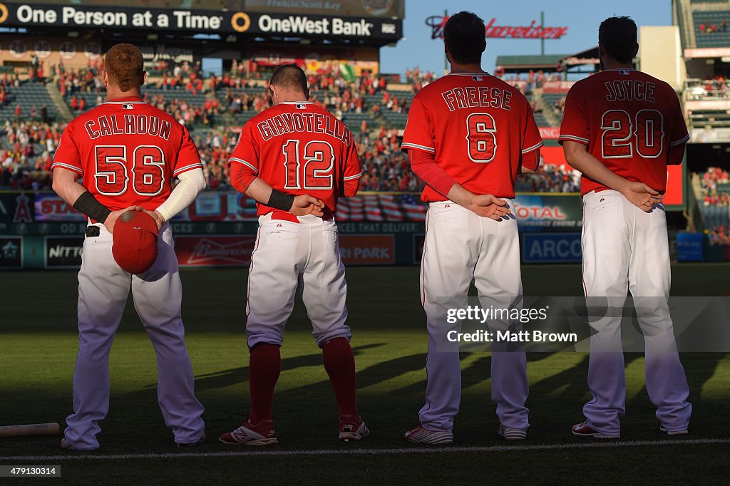 Houston Astros v Los Angeles Angels of Anaheim