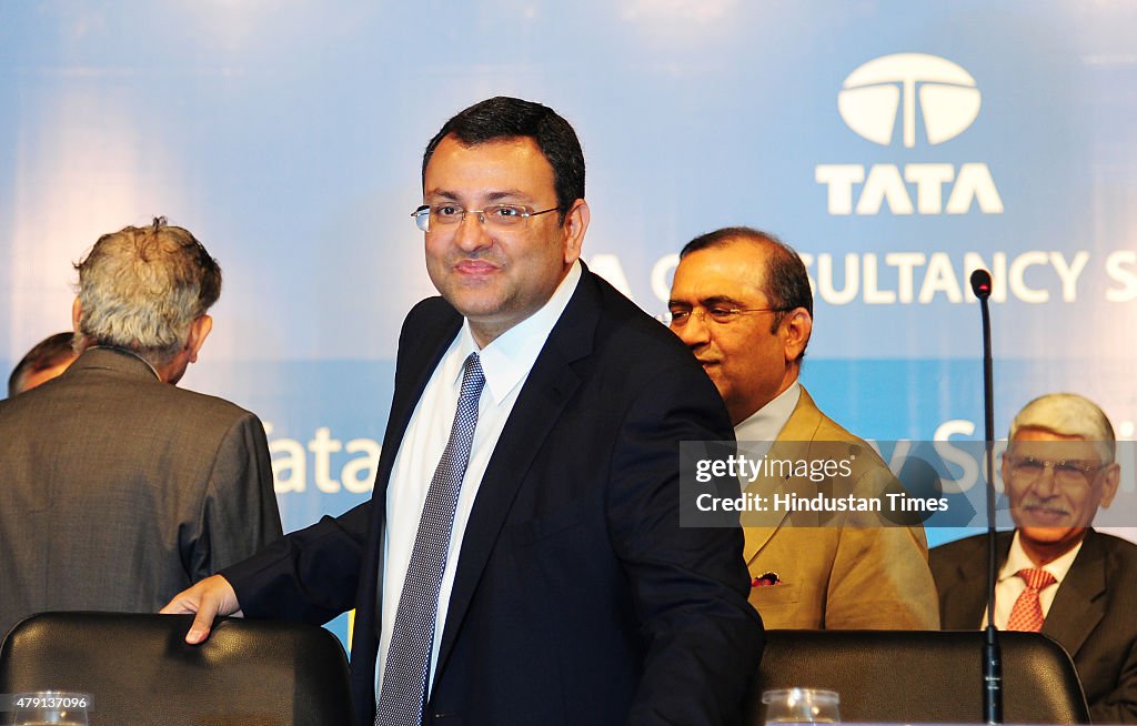 Cyrus Mistry At AGM Of Tata Consultancy Services