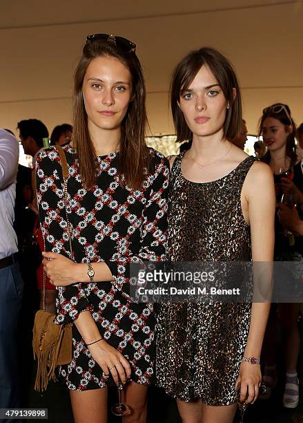 Charlotte Wiggins and Sam Rollinson attend as Eco World Ballymore welcomes English National Ballet to its new home on London City Island on July 1,...