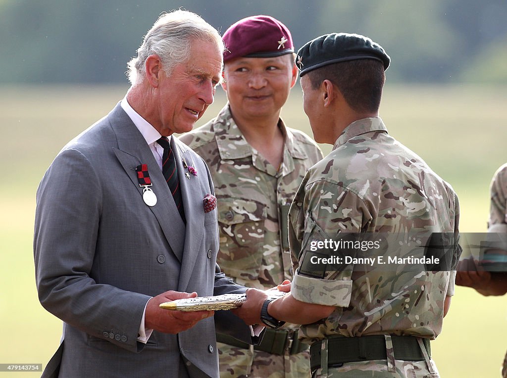 The Prince Of Wales Visits Hampshire And Kent