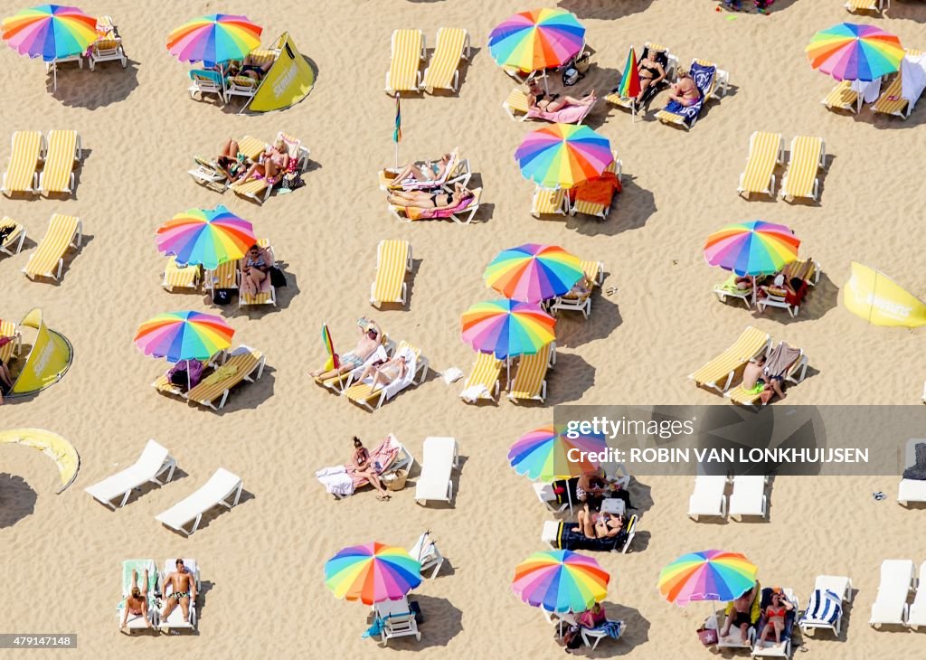 NETHERLANDS-WEATHER-CLIMATE-HEATWAVE