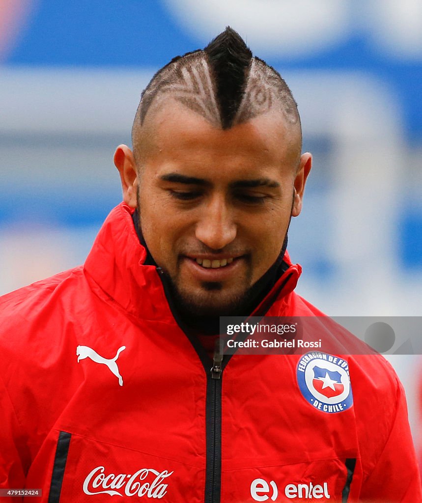 Chile Training Session - 2015 Copa America Chile