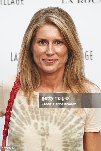 Maria Chavarri attends "Las Rozas Village" terraces opening at the Las Rozas Villas Comercial Center on July 1, 2015 in Madrid, Spain.