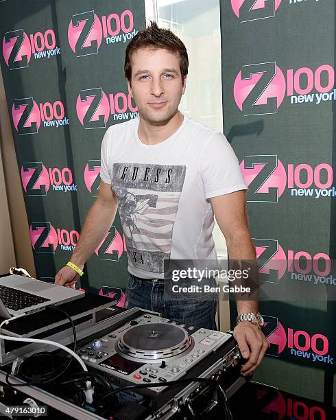 Phill Kross attends Demi Lovato's Debut of her New Single, "Cool for the Summer," with Z100 at Gansevoort Park Avenue on July 1, 2015 in New York...